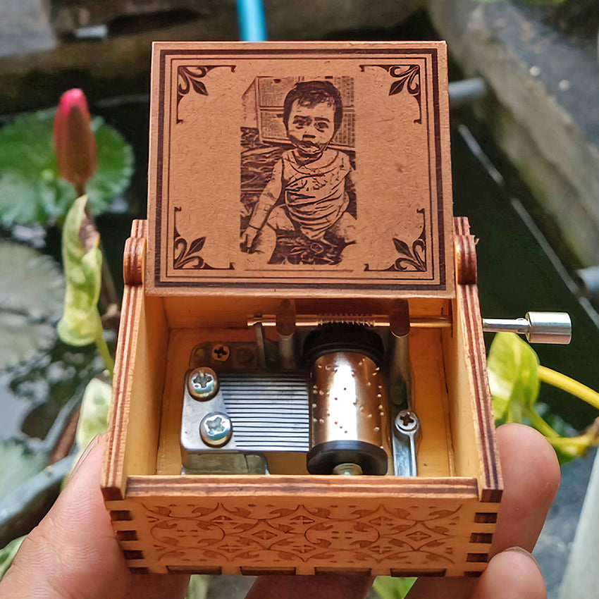 Custom Engraved Music Box