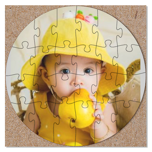 Custom Love Woods Puzzle Circle Series