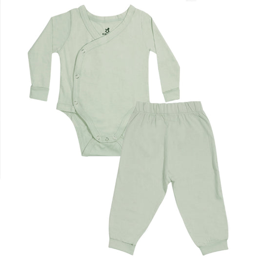 Kikido Wynter Long Bodysuit Set - Leaf