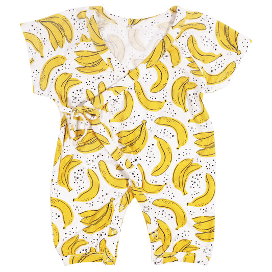 Kikido Lilo Tencel Kimono Bodysuit - Banana