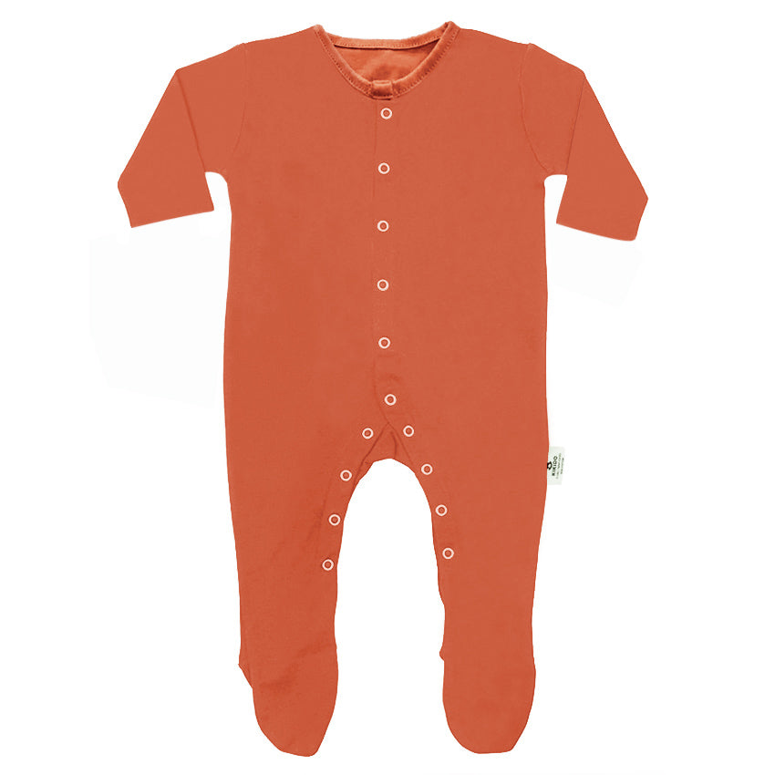 BooBoo Long Sleeve Sleepsuit - Apricot