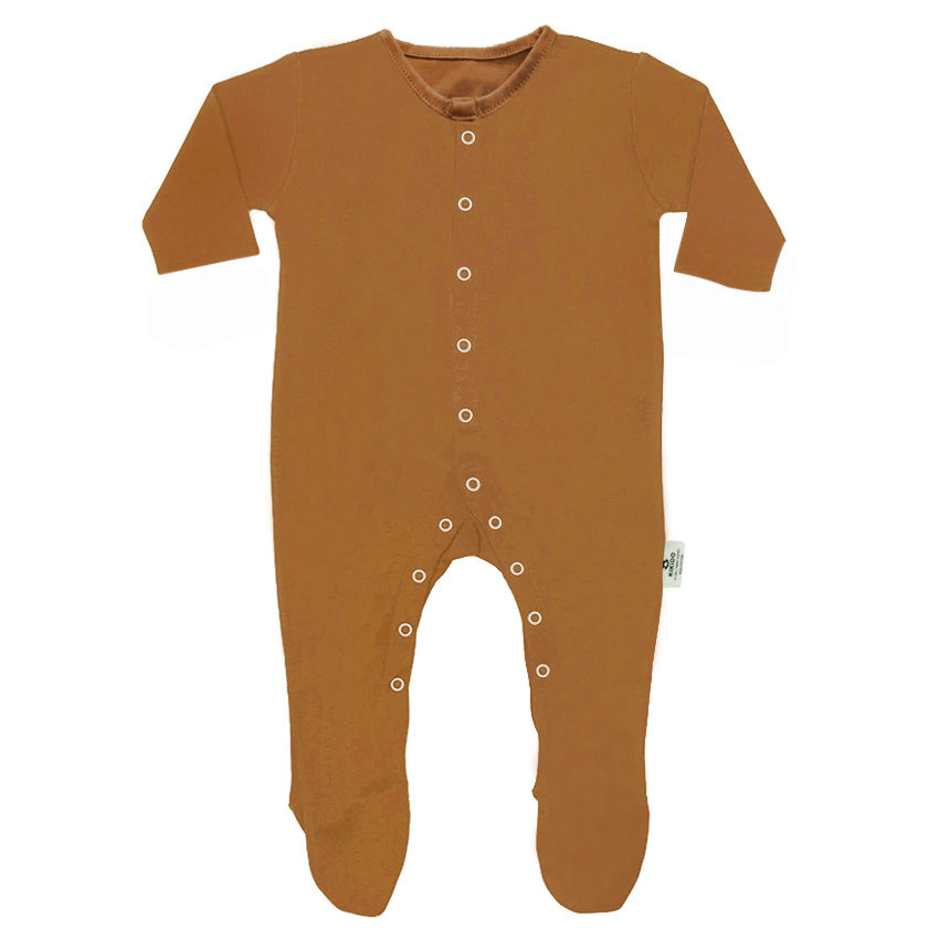 BooBoo Long Sleeve Sleepsuit - Flax Seed