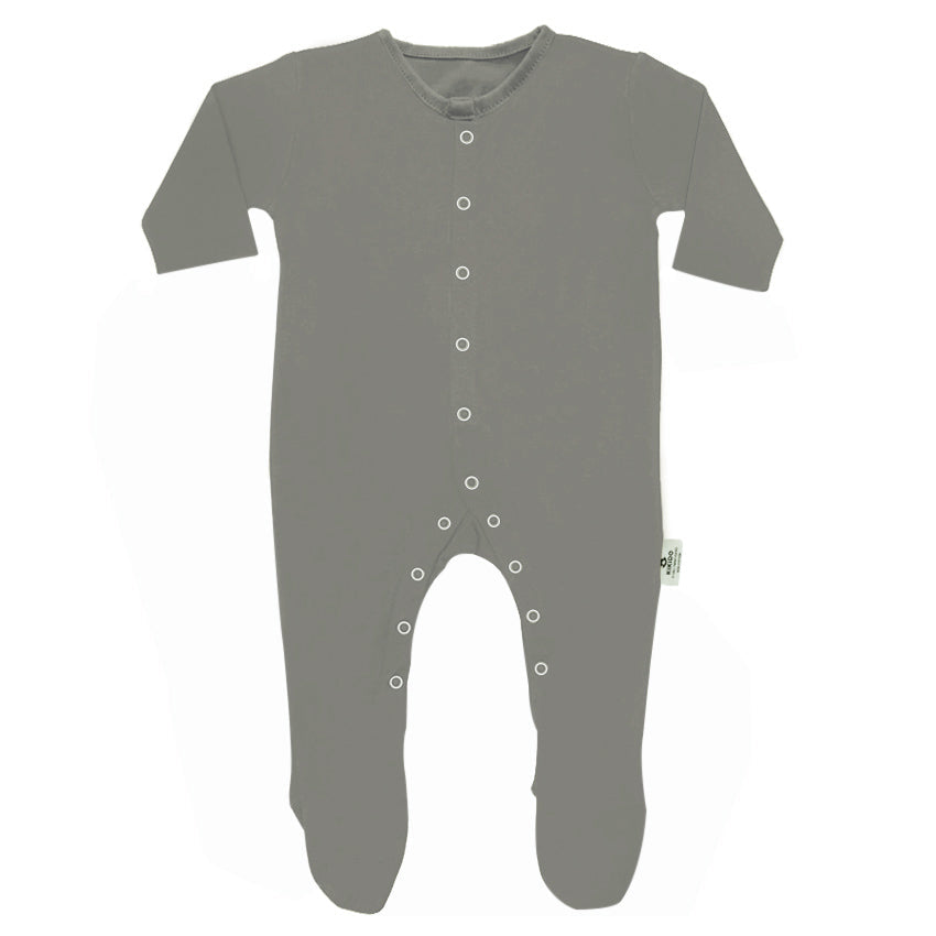 BooBoo Long Sleeve Sleepsuit - Stone