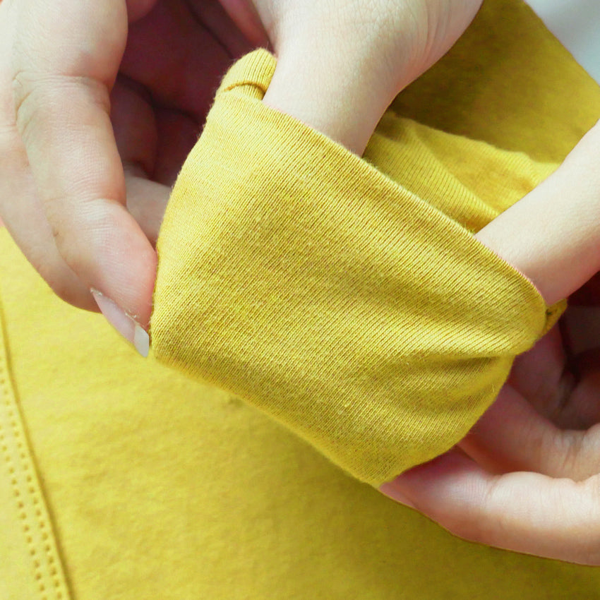 BooBoo Long Sleeve Sleepsuit - Mustard