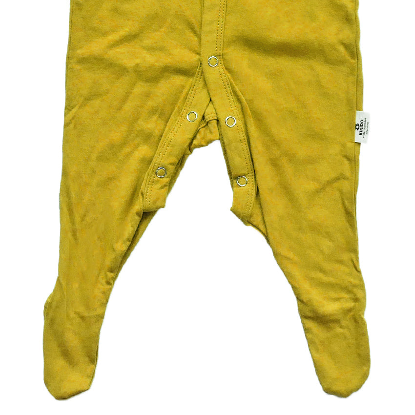 BooBoo Long Sleeve Sleepsuit - Mustard