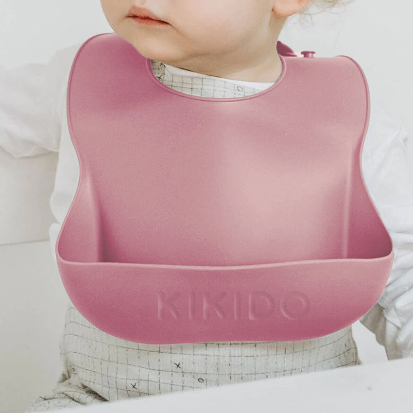 Kikido - Honey Bib Yam - Celemek Silikon - Alat Makan Bayi