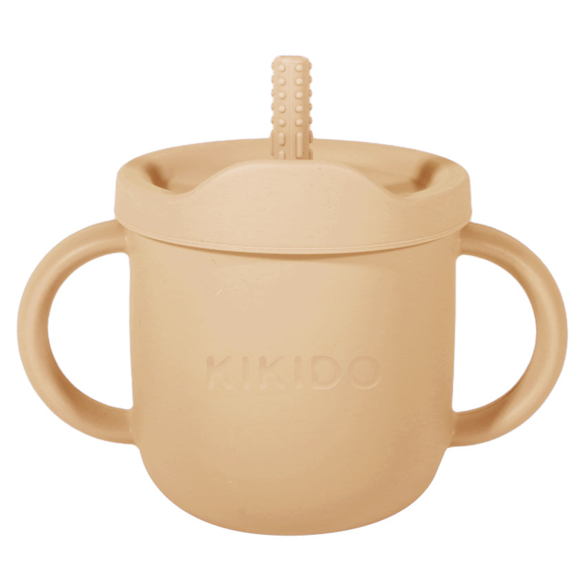 Kikido - Sookie Suction Glass & Snack Cookie - Gelas Silikon Bayi