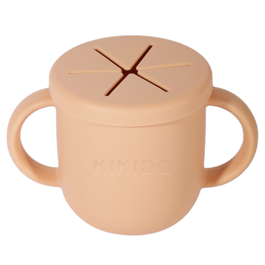 Kikido - Sookie Suction Glass & Snack Cookie - Gelas Silikon Bayi