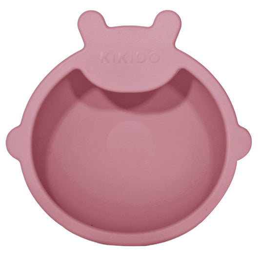 Kikido - Sookie Bear Suction Bowl Yam - Mangkuk Silikon Bayi