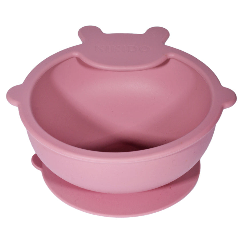 Kikido - Sookie Bear Suction Bowl Yam - Mangkuk Silikon Bayi