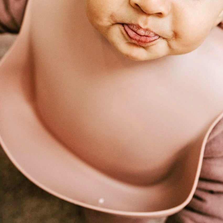 Kikido - Honey Bib Cookie - Celemek Silikon - Alat Makan Bayi