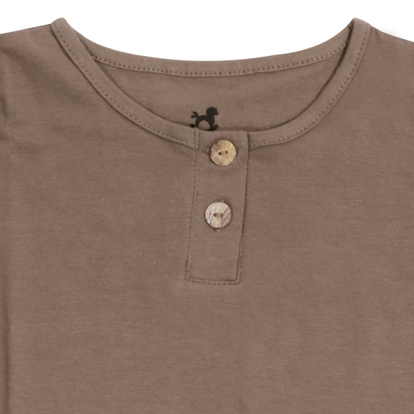 Kikido Bona Sleepsuit - Mud
