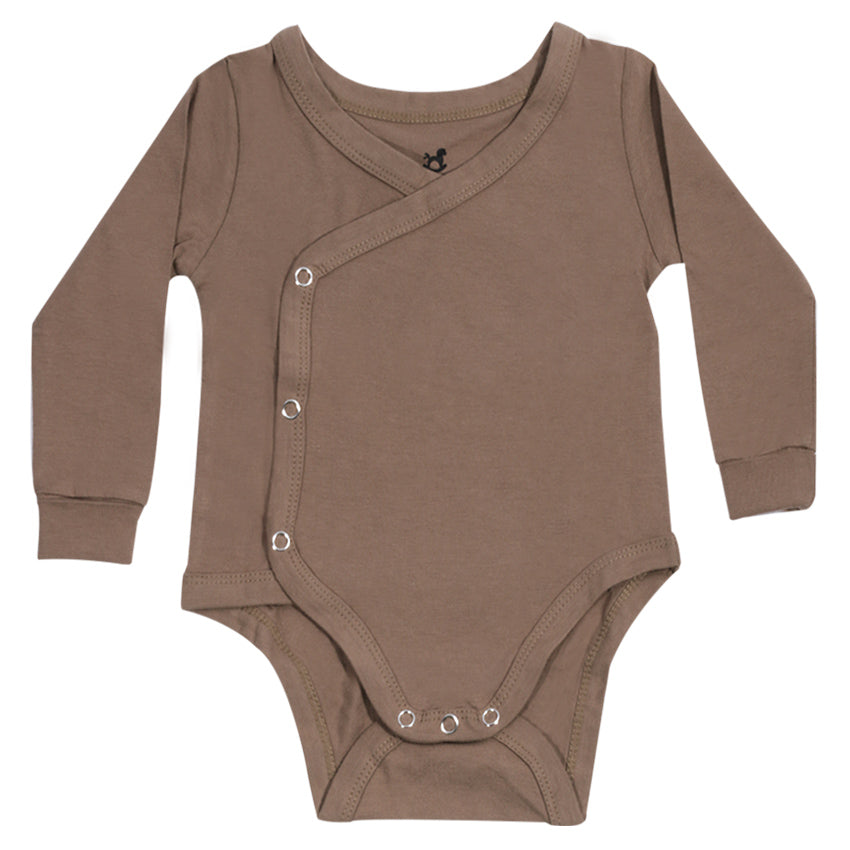 Kikido Wynter Long Bodysuit Set - Mud