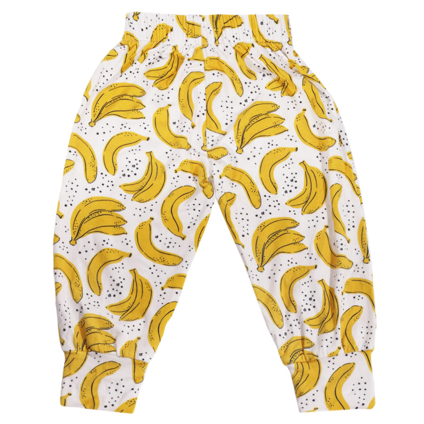 Kikido Wynter Tencel Long Bodysuit Set - Banana