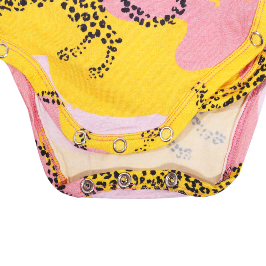 Kikido Wynter Tencel Long Bodysuit Set - Tiger