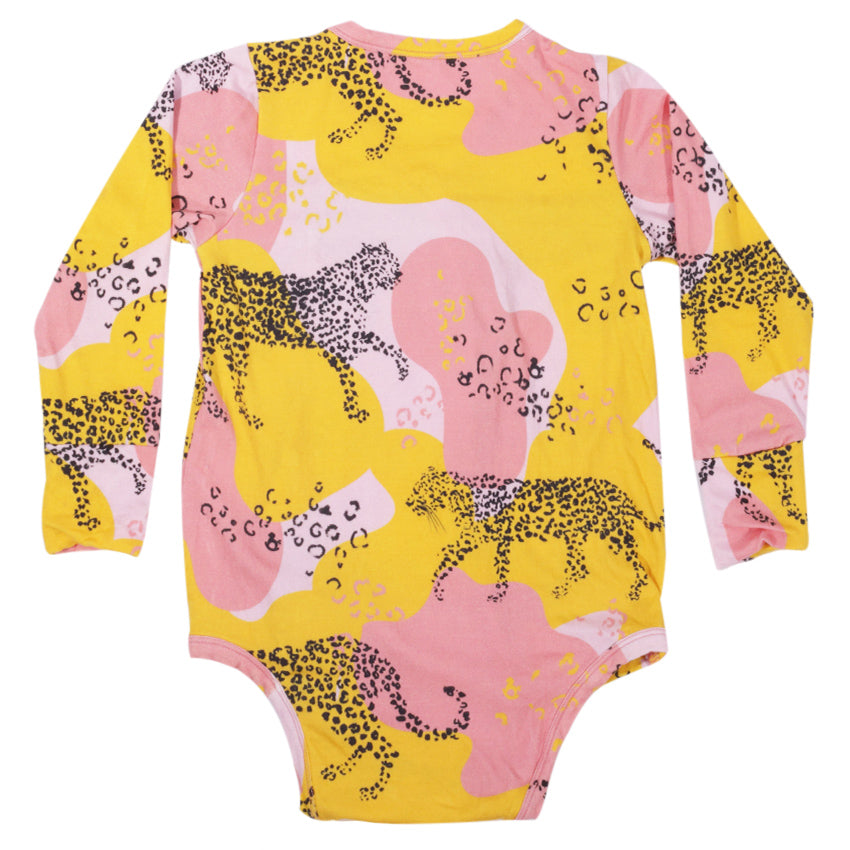 Kikido Wynter Tencel Long Bodysuit Set - Tiger