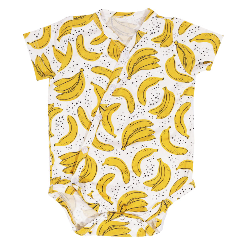 Kikido Kirby Tencel Bodysuit Set - Banana
