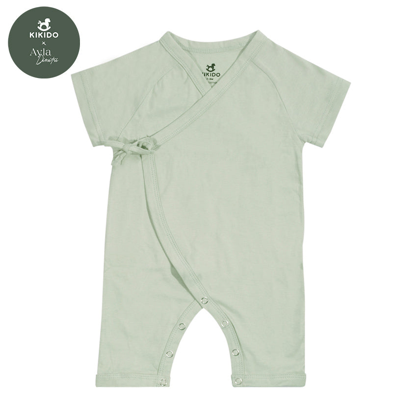 KIKIDO X AYLA Lilo Kimono Bodysuit - Leaf