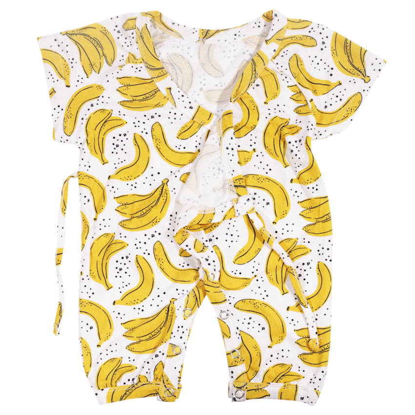 Kikido Lilo Tencel Kimono Bodysuit - Banana