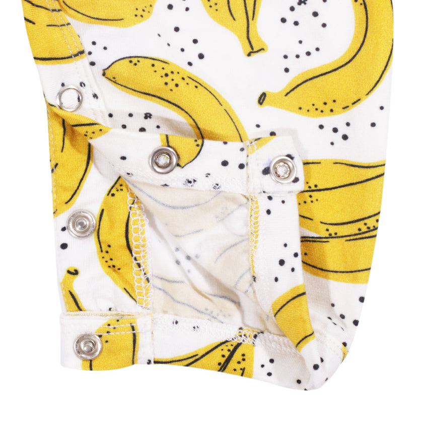 Kikido Lilo Tencel Kimono Bodysuit - Banana