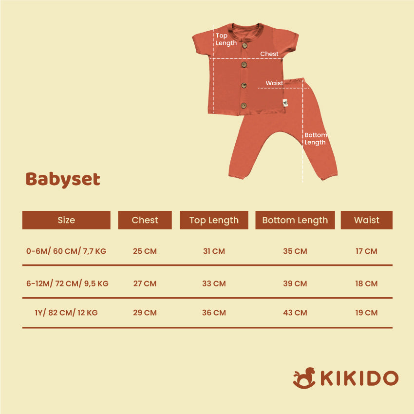 BooBoo Button Set - Chestnut