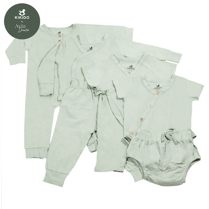 KIKIDO X AYLA Cotton Set - Leaf