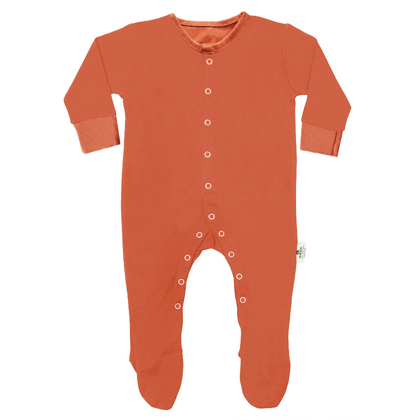 BooBoo Long Sleeve Sleepsuit - Apricot