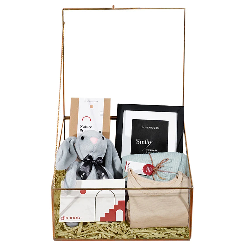 Outerbloom Sparkling Baby Boy Hampers