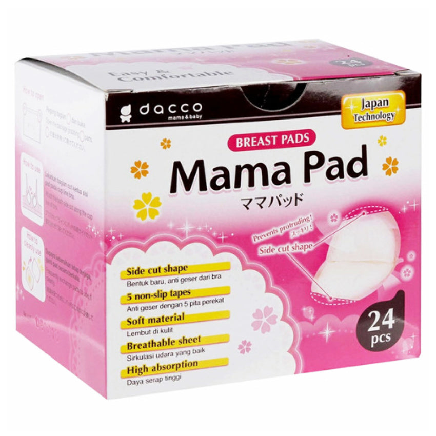Dacco Mama 3D Pads Breast Pad Ibu Menyusui - 24 Pcs