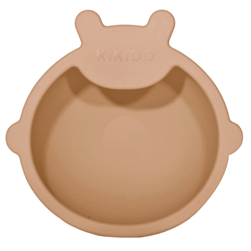 Kikido - Sookie Bear Suction Bowl Cookie - Mangkuk Silikon Bayi