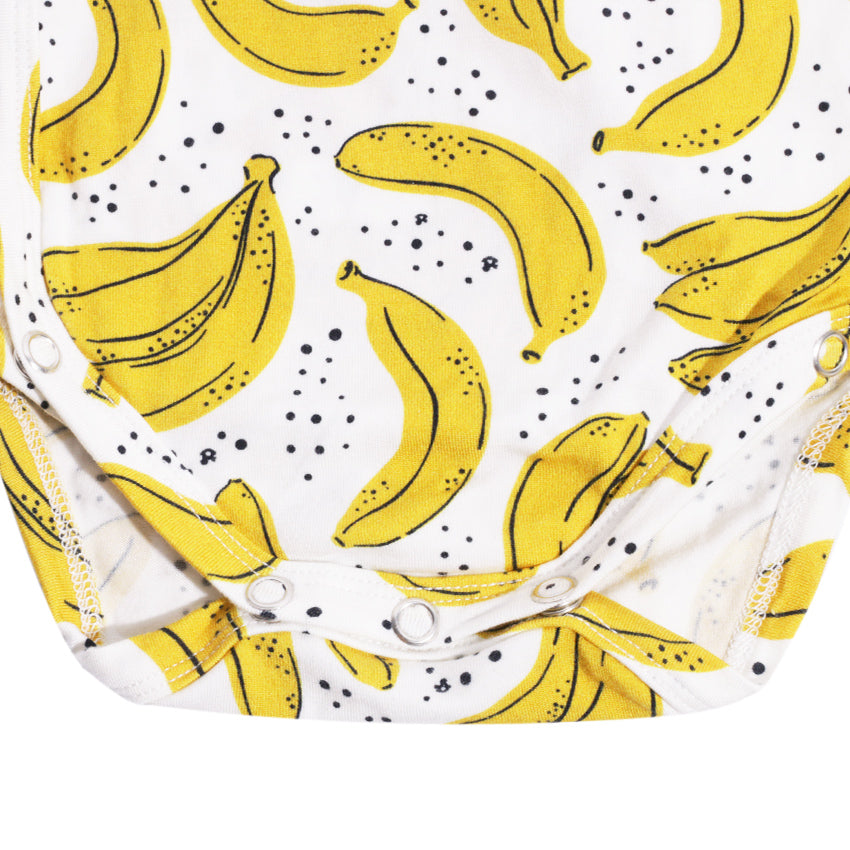KIKIDO X AYLA Wynter Tencel Long Bodysuit Set - Banana