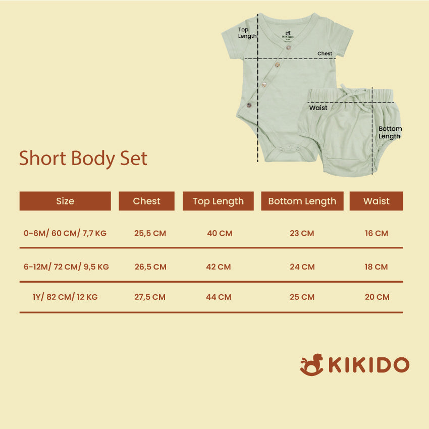 KIKIDO X AYLA Kirby Bodysuit Set - Mud